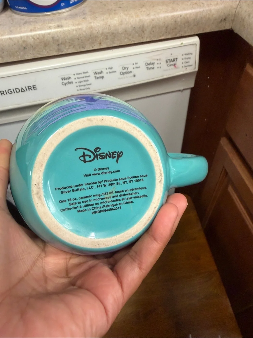 The little mermaid Turquoise Ceramic Mug - Branded Character Drinkware